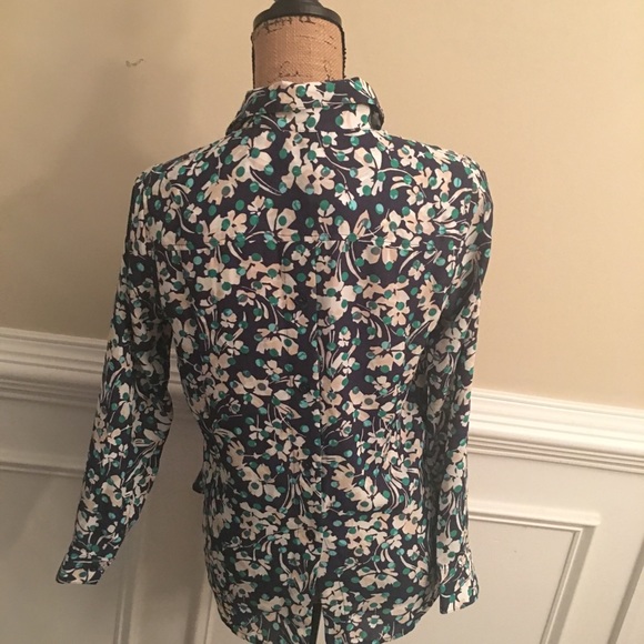 NEW! Banana Republic Floral Blouse - Picture 4 of 4